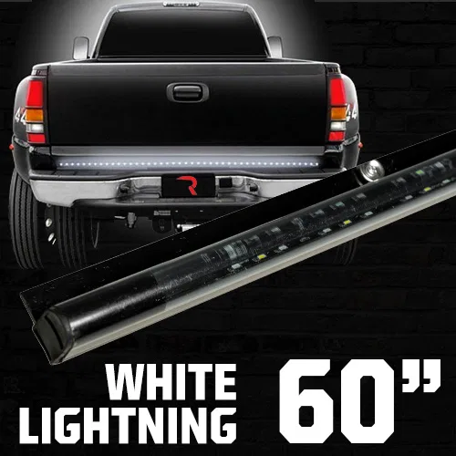26416 – RECON ACCESS Tailgate Light - LED, 60 Inch Length Light Strip Clear Lens Red Brake Light/ Wh - view 3